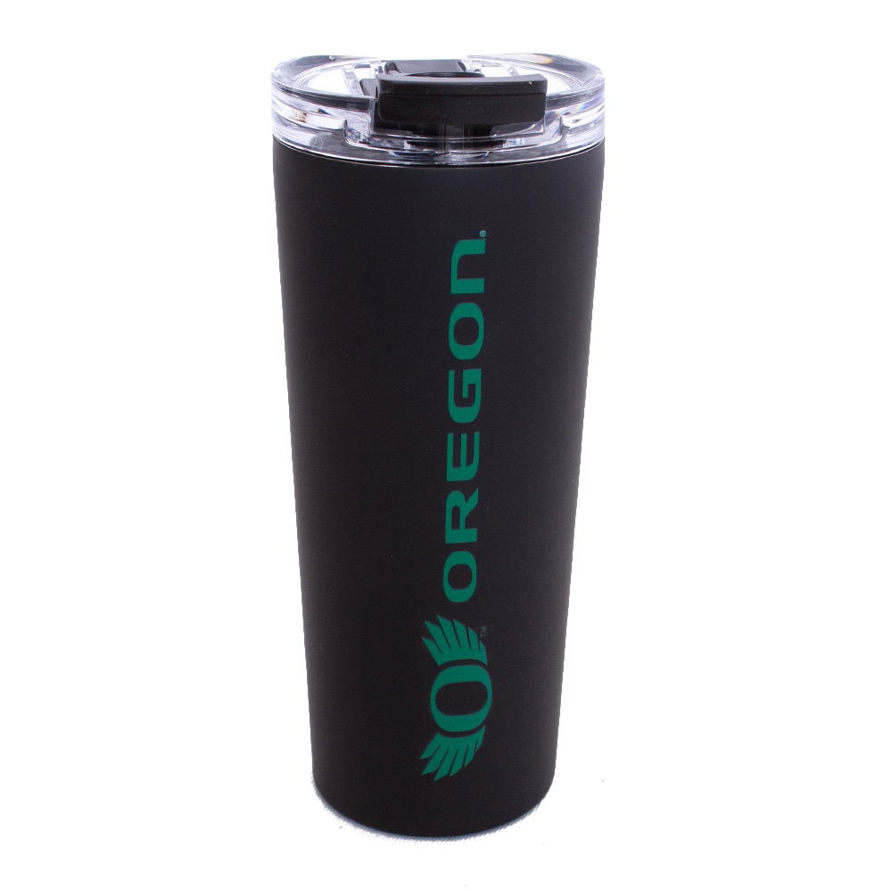 O Wings, Fanatic Group, Black, Tumblers, Metal, Home & Auto, 24 ounce, Stainless Steel, Double Walled, Oregon design, 942057